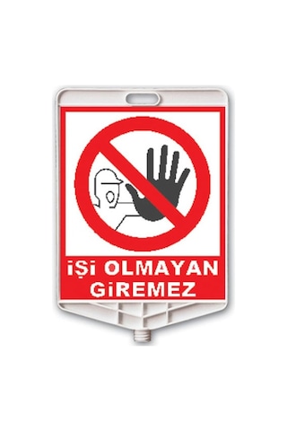 Klasik Kedi Gözlü Ağırlıklı Boş Levhalı Trafik Koni Seti Trafik D N11.275