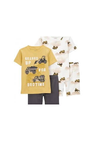 Carter's Erkek Bebek Pijama Set 4lü Paket 1s389010 Renkli