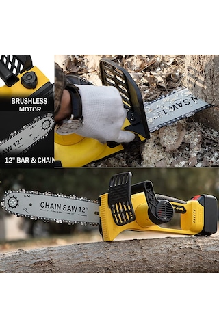 Staxx Brs2100 58v Çift Akülü Yağ Pompalı Dal Budama Büyük Boy