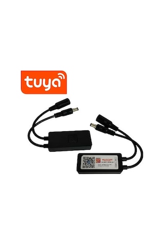 Tuya Led Kontrol Mini Dc Wifi Dimmer 5-24v 12a App İos Android Alexa Siri Google Xiaomi Smart Home Ses Kontrolü Uygulama