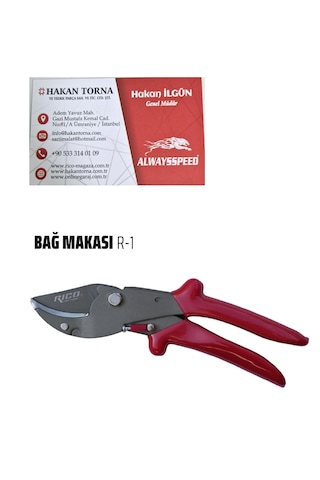 Rico Bağ Bahçe Dal Budama Makası R-1