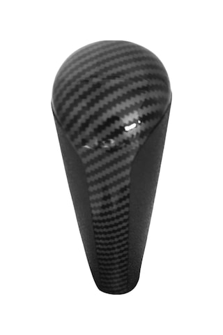 Xindoker Otomatik Vites Kolu - Peugeot 206 207 307 408 Citroen C2 C3 İçin Karbon Desenli Lüks Vites Topuzu Karbon