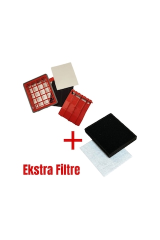 Fakir Uyumlu Veyron Bac Hepa Filtre + Sünger Filtre Seti