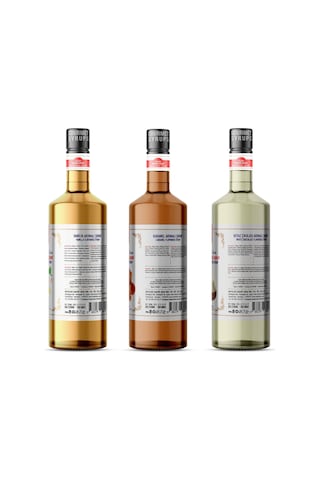 Nish Vanilya Karamel Beyaz Çikolata Aromalı Şurup 3 x 700 ML