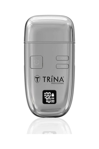 Trina Trnsklks0016 - Profesyonel Elekli Sakal Kesme Makinası - Gümüş 1 Saat