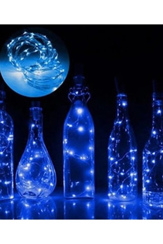 10 Metre Peri Led Yüksek Kaliteli 3 Fonksiyonlu Animasyonlu Led Işık - Mavi