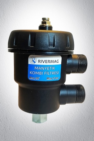 Rivermag Manyetik Kombi Filtresi Ev Tipi Kireç Önleyici