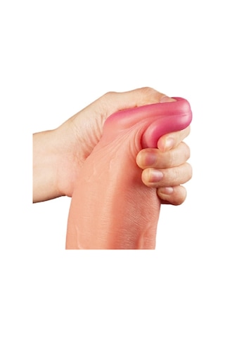 Lilitu Shop Yeni Nesil Çift Katmanlı 30,5 Cm Realistik Dev Dildo Penis