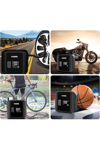 Kobb Kb420 12volt / Şarjlı Li-ion 150 Psı Taşınabilir Dijital Bas