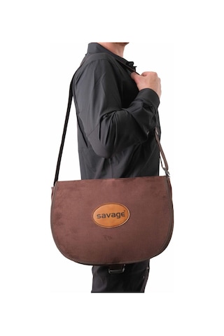Fileli Yan Çanta - Savage - Outdoor Çanta - Kahve