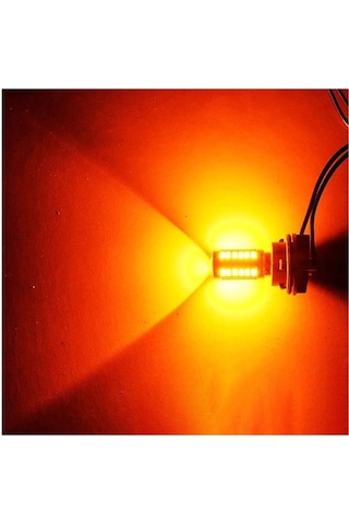 93 Led Ampul 33 Led Mercekli 12 V Tek Duy Düz Tırnak