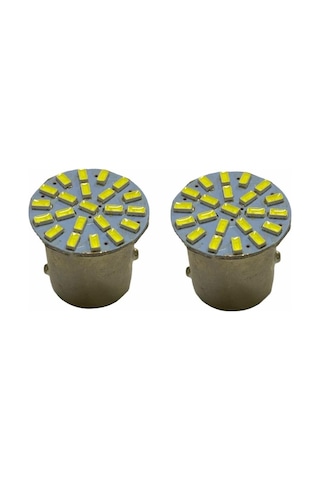 18 Led Çiçek 93 Tek Duy Beyaz