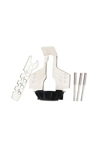 4x Keskinleştirme Eki, Keskinleştirme Seti Kılavuzu Matkap Adaptör Kafası Döner Takım Zinciri Makine Kiti