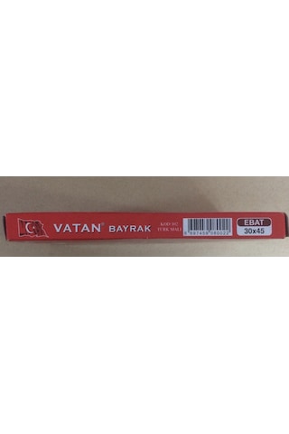 Türk Bayrağı Yükselen Bayrak Vatan Bayrak Ebat 30X45