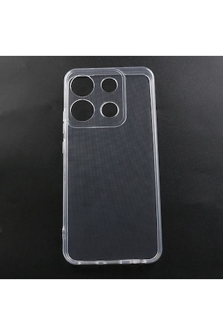 Zore Tecno Spark Go 2023 Kılıf Msra Süper Silikon Kapak - Renksiz Renksiz