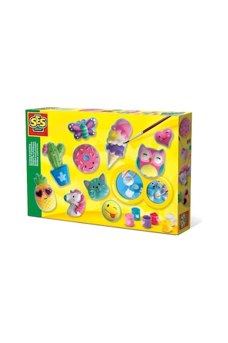 Ses Creative Kalıba Dök Ve Boya - Mutlu Figürler