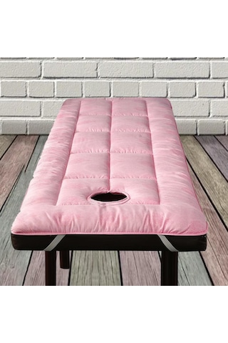 Suntek Spa Masaj Masa Pedi Yumuşak Yatak Mat Banyolar Pembe