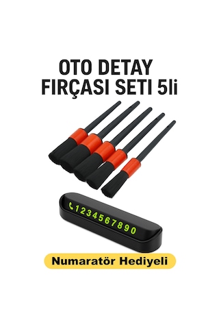 Volvo V40 Cross Country 1.5 T3 Premıum Geartronıc Oto Detay Fırçası Seti 5 'li - Numaratör