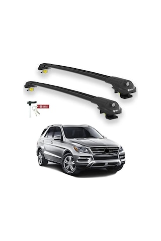 Turtle Mercedes-benz M-class Ml-w166 2012-2019 Ara Atkı Air1 Siyah