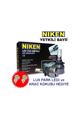 Niken H4 Led Xenon Far Ampul Yeni Nesil Evo Serisi Uzun Kısa