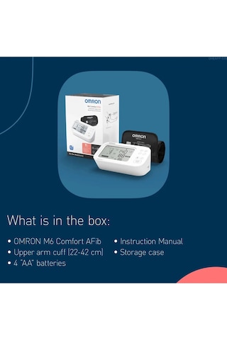 Omron M6 Comfort Afib Hem-7380-E Koldan Ölçer Tansiyon Aleti