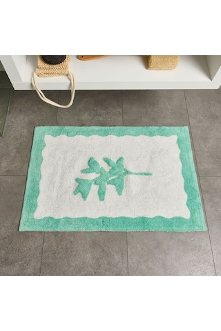 Evidea Soft Granny Summer Tufting Banyo Paspası - Beyaz - 60x90 Cm Beyaz