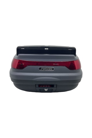 52 Litre Nardo Gri Topcase Sırt Dayamalı Üst Bagajlı