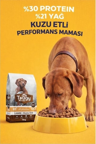 Tougy Kuzulu Yetişkin Köpek Maması 15 Kg