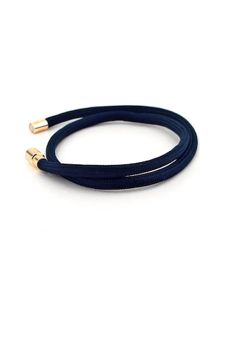 Lacivert Paracord Sari Manyetik Klips Erkek Bileklik Bt536 Çok Renkli