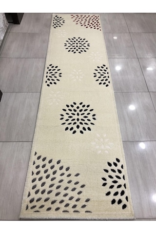 Saray Halı Samyeli 10940 Wk 80X300 Krem 3 Metre Yolluk !