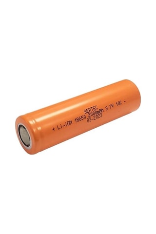Sertec 18650 3.7v 2000mah 10c Lion Şarjlı Pil Başlıksız - 1adet