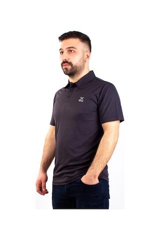 Kinetix Sn-328 Oliver Antrasit Günlük Polo Yaka Erkek Tişört