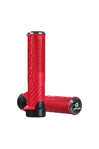 Jzcat Sürme Kaymaz Gidon Sapları Evrensel Kilitlenebilir Saplar Bisiklet Aksesuarları-kırmızı Kırmızı