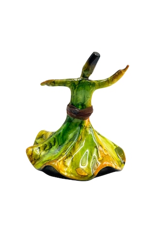 Seramik Dekoratif Semazen Biblo 5 Cm