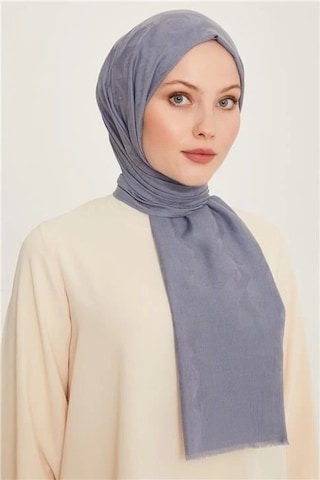 Armine Tensel Yün Şal 1000 30 Füme -gri