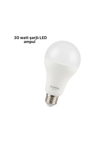 Dl-2030 Şarjlı Led Ampul Beyaz