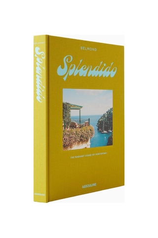 Assouline Splendido Portofino Oteli'nin Prestijli Koleksiyon Kitabı Biblo Yeşil-mavi