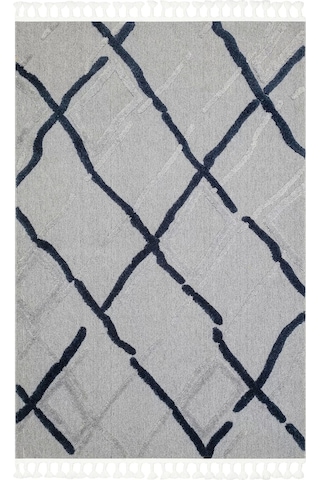 Eko Halı Terazzo Trz 03 Navy İskandinav Modern Halı