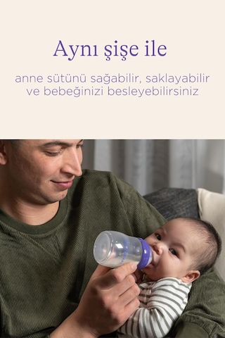 Lansinoh Anne Sütü Saklama Şişeleri 4'lü