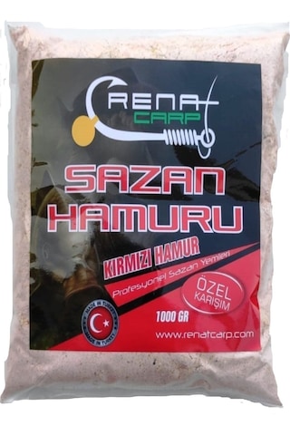 Özel Kokulu Kırmızı Sazan Hamur Unu 1000 Gr