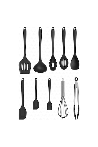 Valletta Salvatore Isıya Dayanıklı Yapışmaz Silikon Spatula Set