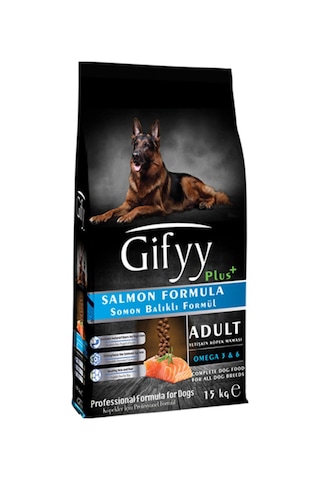 Gifyy Premium Somonlu Yetişkin Köpek Maması 15 KG Gifyy Premium Somonlu Yetişkin Köpek Maması 15 KG