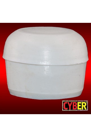 Çap 48 Plastik Iç Bombeli Tapa 1.5-2 Mm -Beyaz