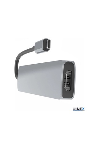 Winex 6In1 Type-C To 4K Hdmı+Sd Kart+3Xusba 3.0 Hub Port Adaptör