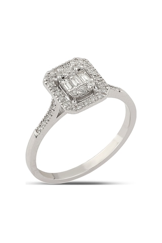 0,35 Ct Baget Pırlanta (465147172)