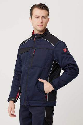 Allium Gabardin Mont Soğuk Havalarda Yüksek Koruma Lacivert-siyah