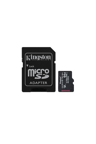 Kingston Sdcıt2/64gb 64gb Microsdxc Industrial C10 A1 Pslc Card + Sd Adapter