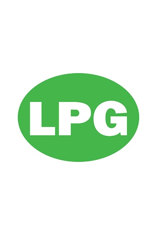 Lpg - Oto Sticker (Yeşil Zemin Üzerine Beyaz Yazı) 10X7 Cm Lpg - Oto Sticker (Yeşil Zemin Üzerine Beyaz Yazı) 10X7 Cm