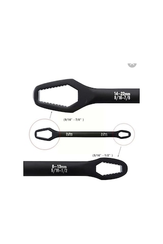 Evrensel Tork Anahtarı Çok Amaçlı Çift Başlıklı Torx Anahtar