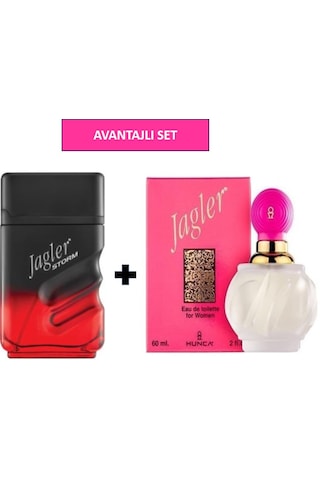 Jagler Storm Edt Erkek 90ml + Classic Kadın Parfüm Edt 60 Ml Fresh
